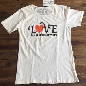 NWT Sugarhigh Lovestoned Love Tee